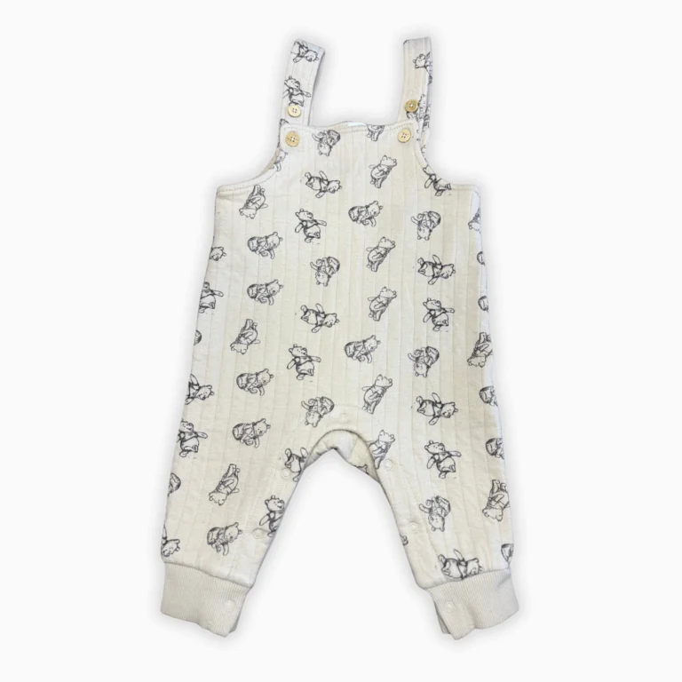Image for Salopette Winnie l’Ourson Disney Baby – 6-12 mois – Très bon état