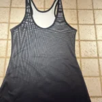 Thumbnail for Oakley black geometric sports camisole