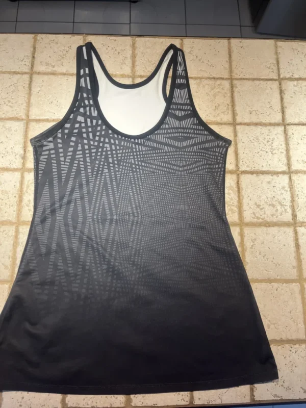 Image for Oakley black geometric sports camisole
