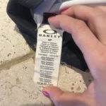 Thumbnail for Oakley black geometric sports camisole
