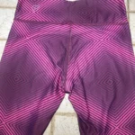 Thumbnail for Leggings pantalons sport Puma roses motifs géométriques
