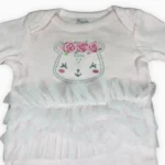 Thumbnail for Cache-couches bébé Princess Rose avec tulle – 3-6 mois – Très bon état