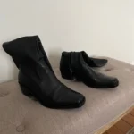 Thumbnail for Leather boots, Massimo Dutti