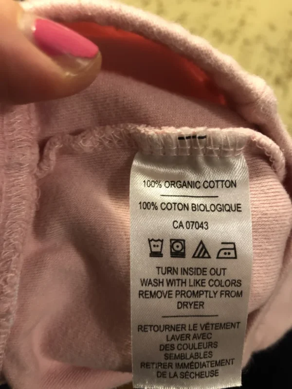Image for Joli pantalon rose coton biologique 3 mois