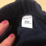 Thumbnail for Pantalon marine bébé naissant unisexe