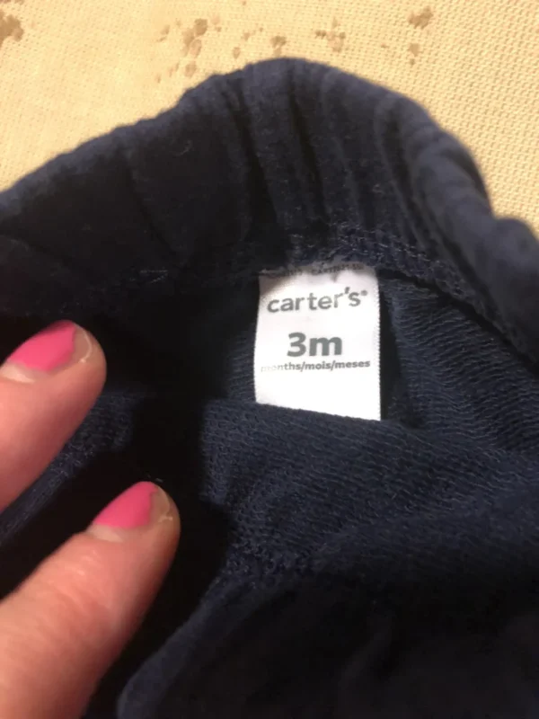 Image for Pantalon marine bébé naissant unisexe