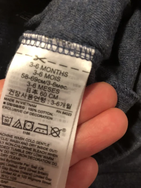 Image for Pantalon bleu 3-6 baby Gap no1 (j’en ai deux à vendre identiques)