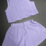 Featured thumbnail for Ensemble deux pièces lilas