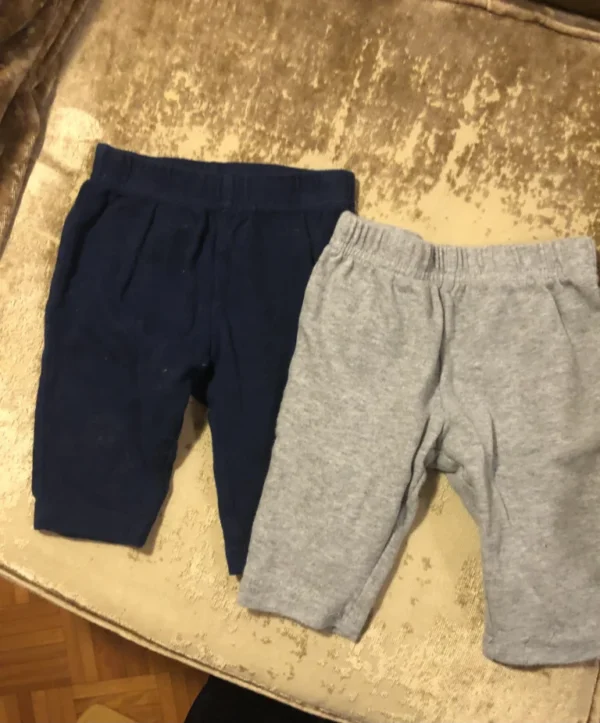 Image for Newborn baby navy trousers