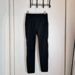 Featured thumbnail for Black high-waisted leggings Small