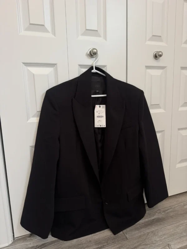 Featured image for Zara black jacket, new