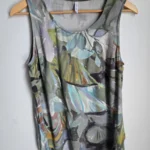 Featured thumbnail for Flowing top in linen and bamboo Blue Sky