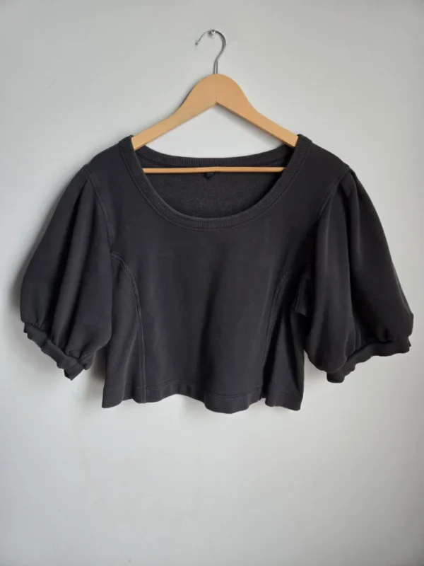 Featured image for Aerie short top with puffed sleeves