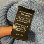 Thumbnail for Robe ajourée à manches longues en tricot