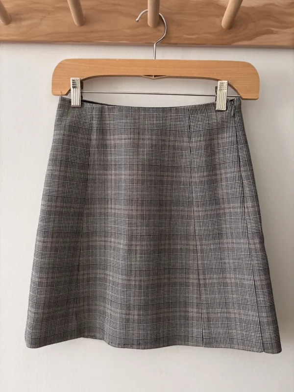 Image for Aritzia gingham mini skirt