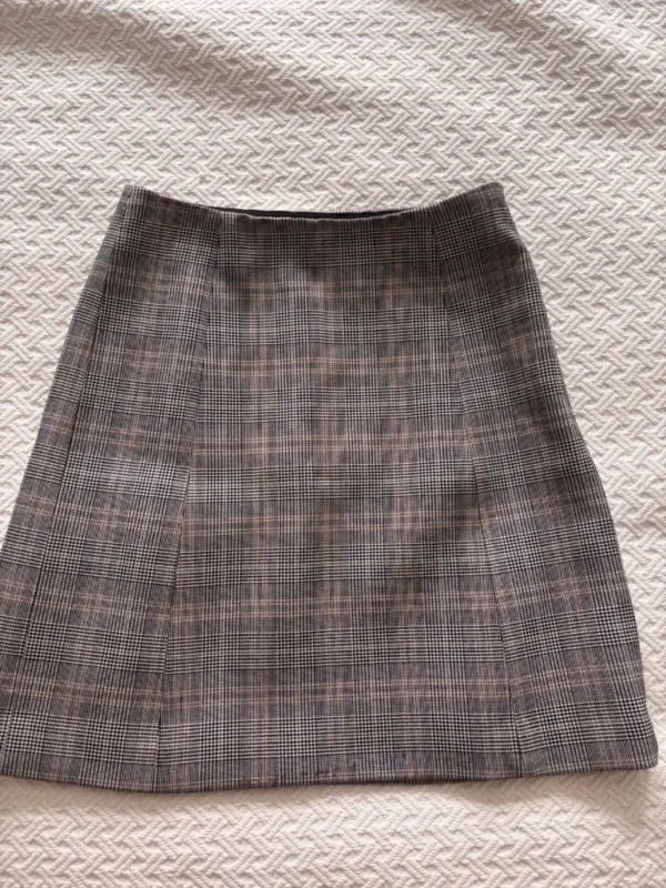 Image for Aritzia gingham mini skirt