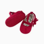 Featured thumbnail for Chaussons bébé type ballerines rouges – env. 9 mois – Très bon état