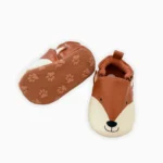Thumbnail for Chaussons bébé renard – semelle antidérapante – env. 9 mois – Très bon état