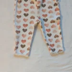 Thumbnail for 3-6M - leggings cœurs