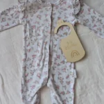 Thumbnail for 3-6M - floral pyjamas