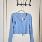 Featured thumbnail for Hollister blue jumper Small