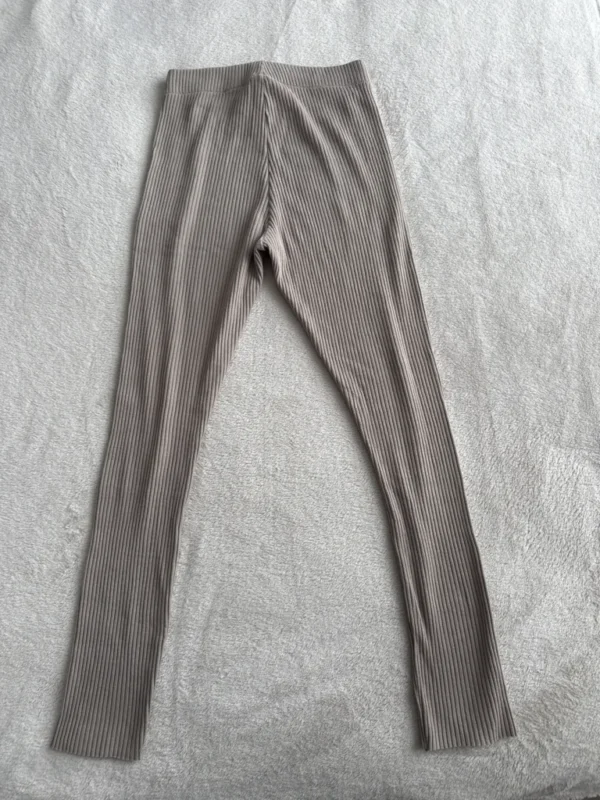 Image for Legging côtelé taupe