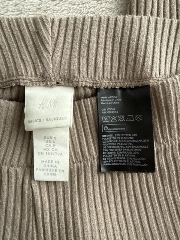Image for Legging côtelé taupe