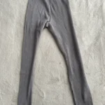 Thumbnail for Legging côtelé gris