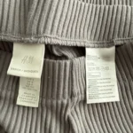 Thumbnail for Legging côtelé gris