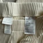 Thumbnail for Legging côtelé blanc cassé