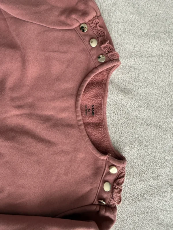 Image for Crewneck vieux rose