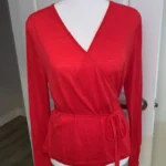 Thumbnail for Lightweight wrap-around cardigan