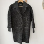 Thumbnail for Mackage YOLANDA COCOON TWEED WOOL COAT