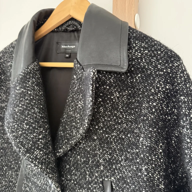 Image for Mackage YOLANDA COCOON TWEED WOOL COAT