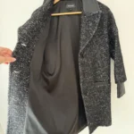 Thumbnail for Mackage YOLANDA COCOON TWEED WOOL COAT