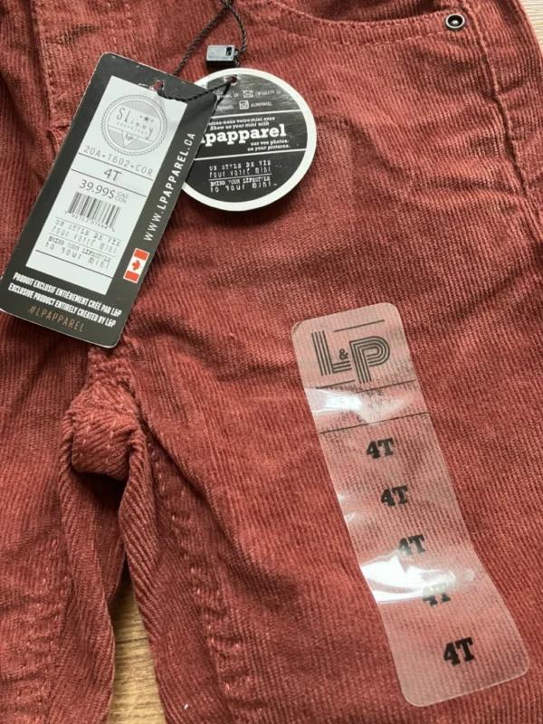 Image for Pantalon cor du Roy L&P 4T
