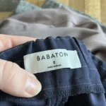 Thumbnail for Babaton Aritzia Cohen trousers size 2 navy blue