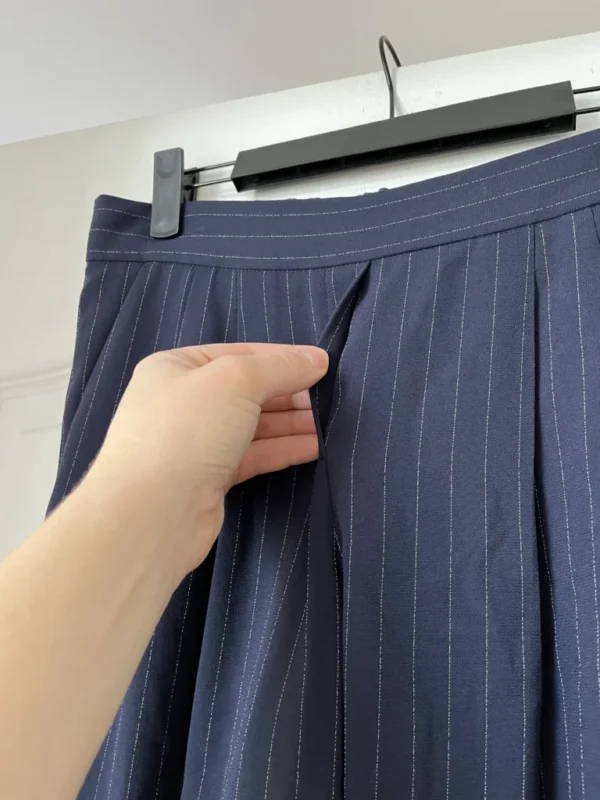 Image for Babaton Aritzia Cohen trousers size 2 navy blue