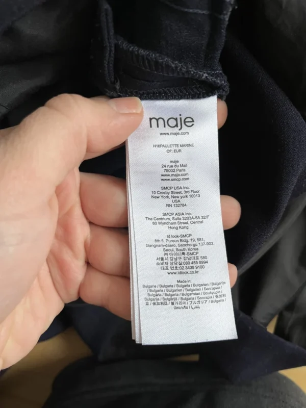 Image for Major jumpsuit size M navy blue