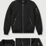 Featured thumbnail for Veste Bomber Noire *Baisse de prix*