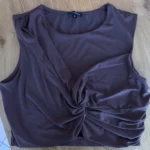 Featured thumbnail for Short chocolate brown camisole