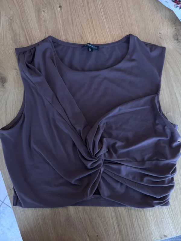 Featured image for Short chocolate brown camisole
