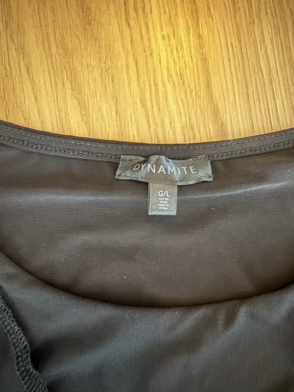 Image for Short black camisole