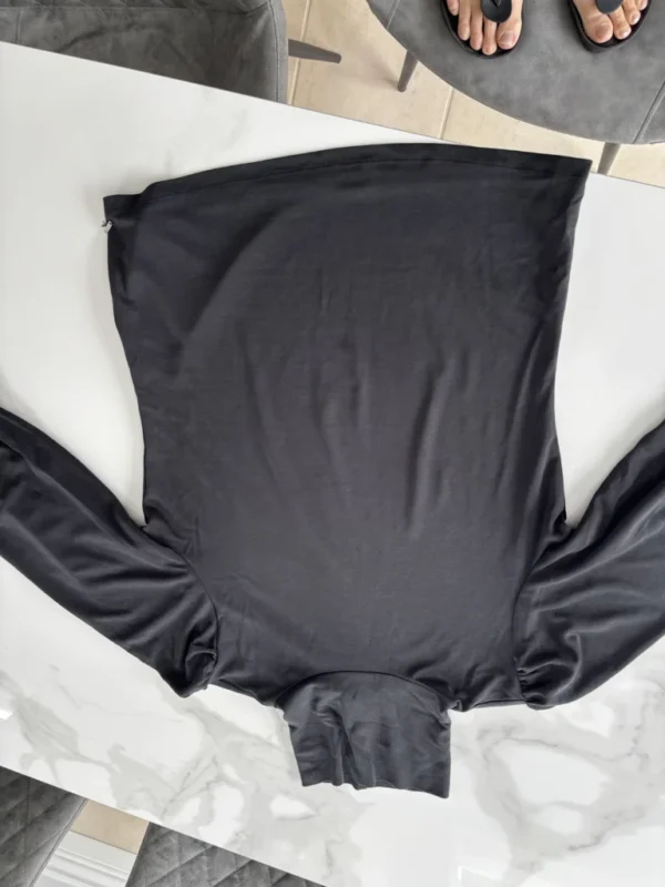 Featured image for Black high-neck jumper