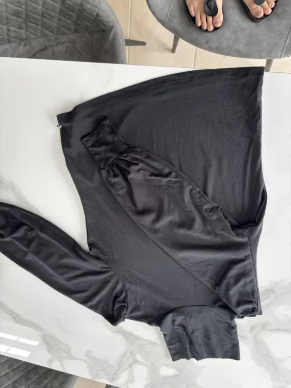 Image for Black high-neck jumper