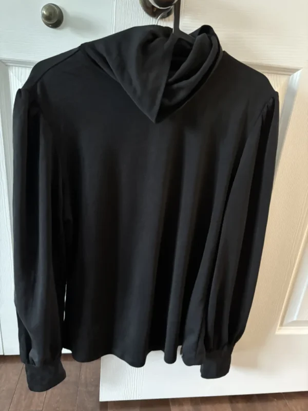 Image for Black high-neck jumper