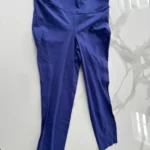 Thumbnail for Blue/purple 3/4 leggings