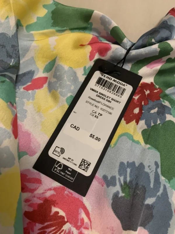 Image for Robe en satin fleuri - Small