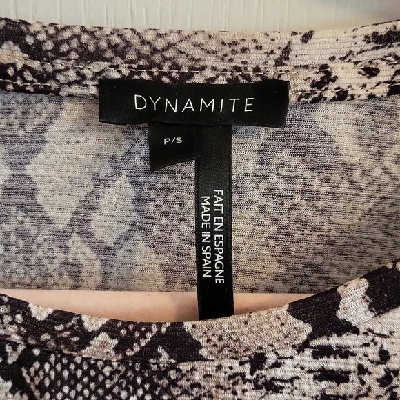 Image for Haut motif serpent Dynamite fait en Espagne