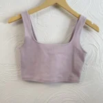 Featured thumbnail for OAK + FORT camisole courte (crop top) lilas – Taille S
